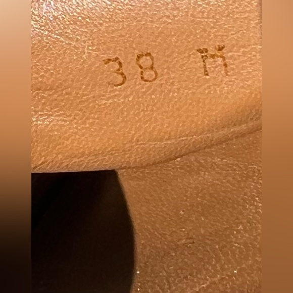 Margaux The Bow Mule, black suede & ribbon, size 38 but fits a 6.5 maybe a 7. - Picture 6 of 7